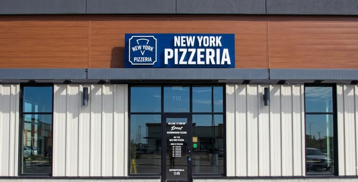 New York Pizzeria Okotoks location near D'Arcy Ranch, Alberta