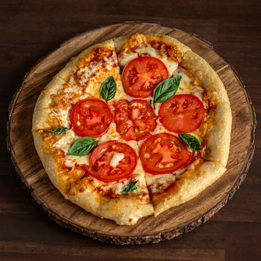 Margherita Pizza at New York Pizzeria in Calgary and Okotoks