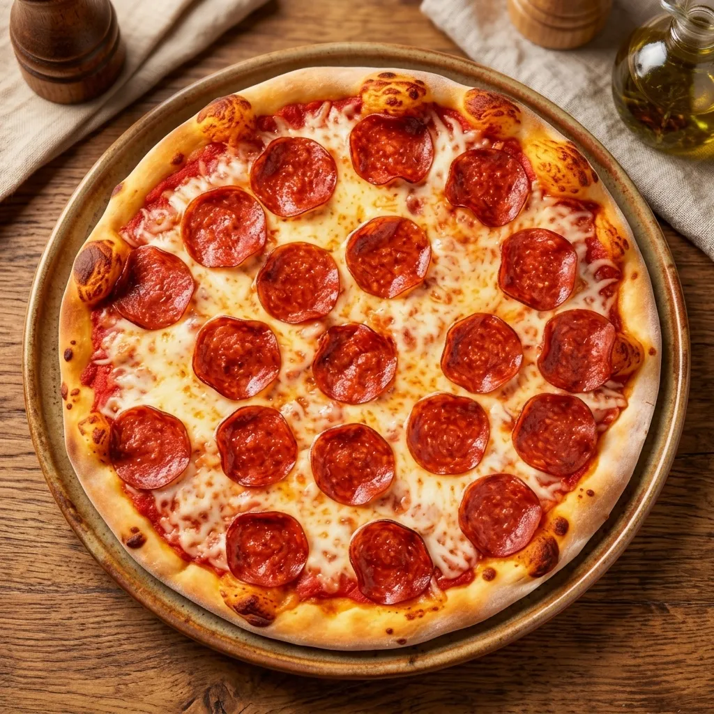 Pepperoni Pizza at New York Pizzeria in Calgary and Okotoks